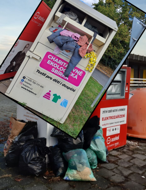 kontejnery na textil